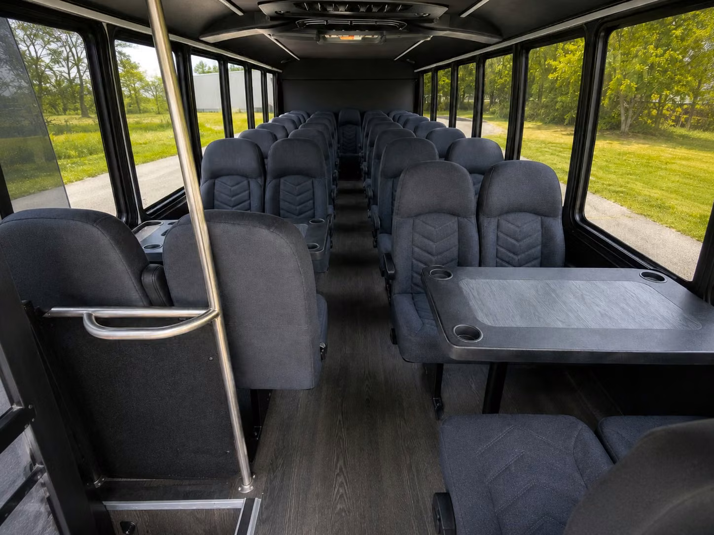 20 passenger minibus inside