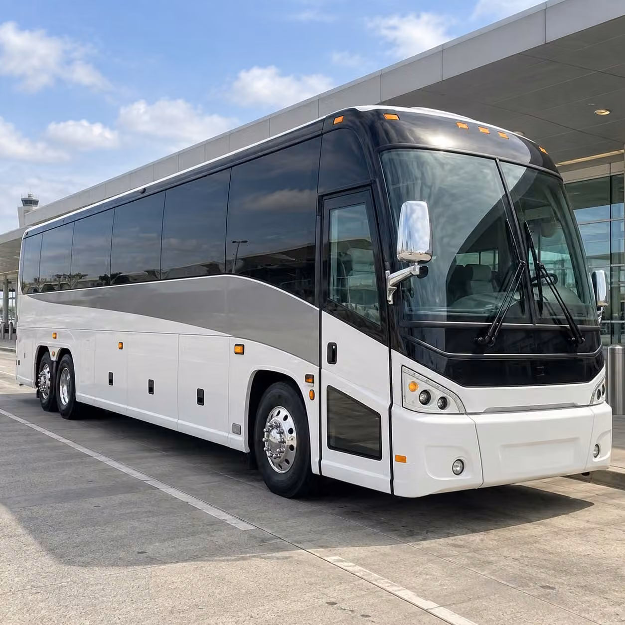 56 passenger charter bus