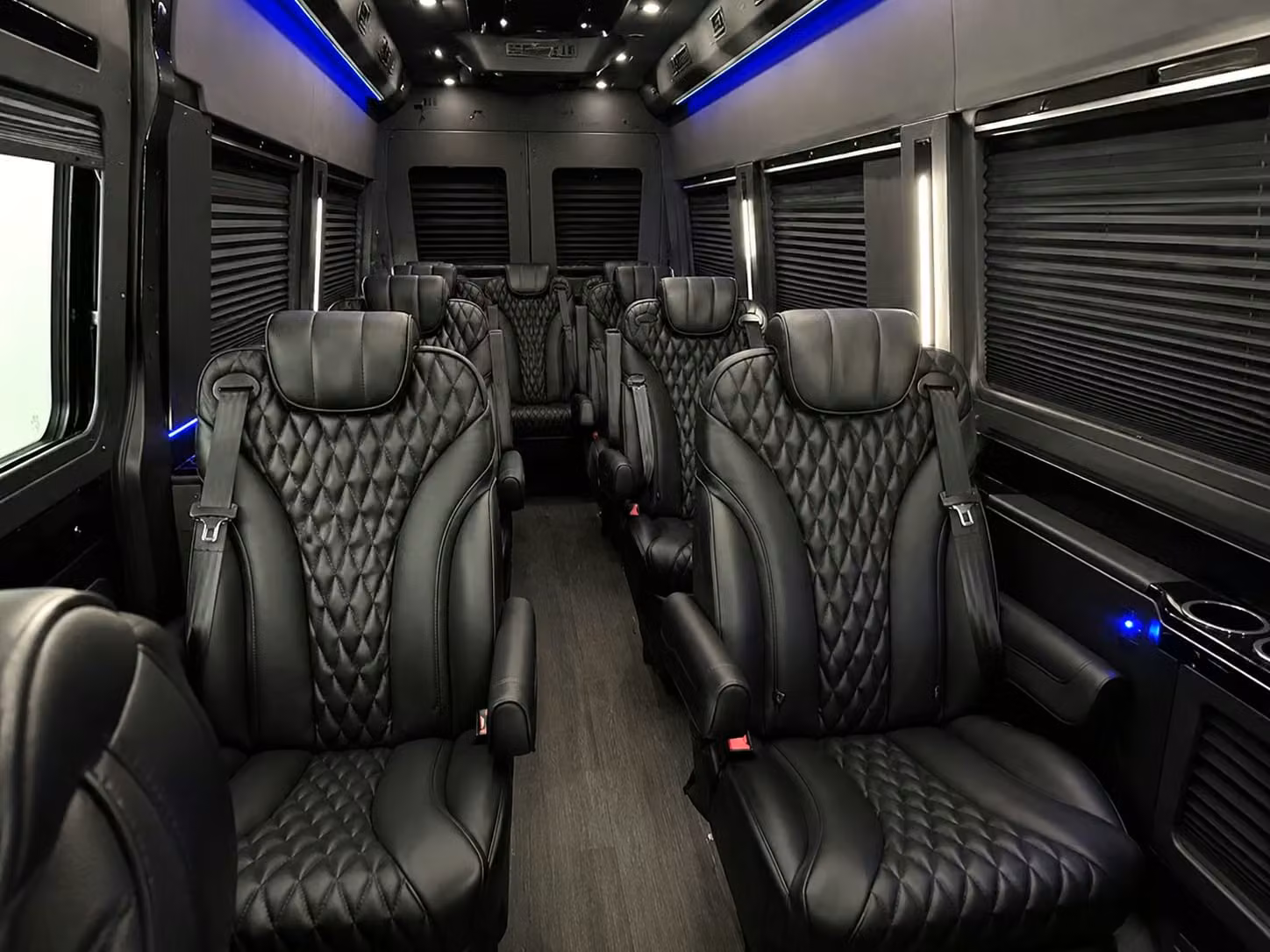 sprinter van with driver interior