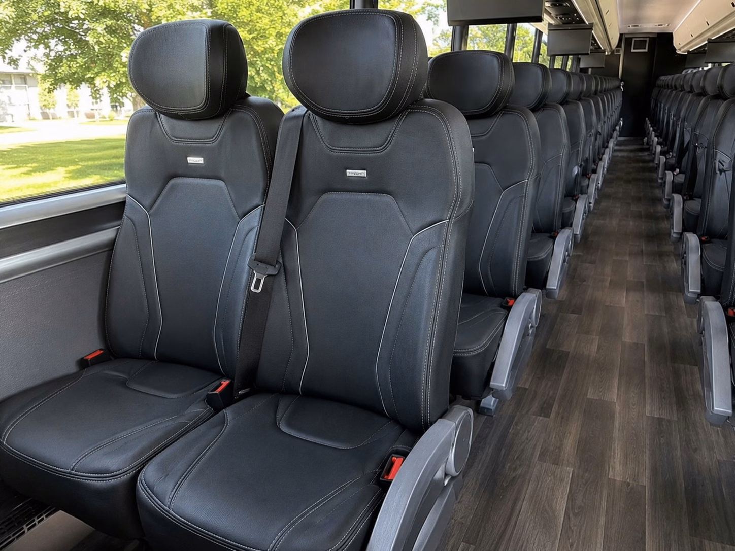 tallahassee charter bus interior gallery