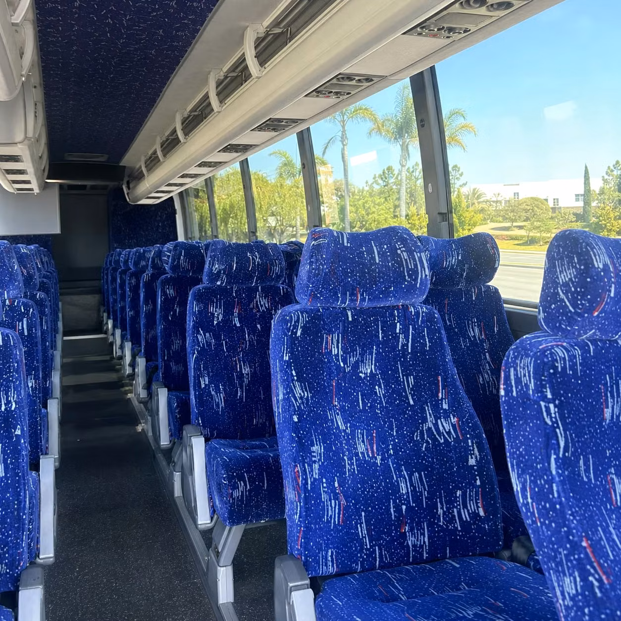 tallahassee charter bus interior